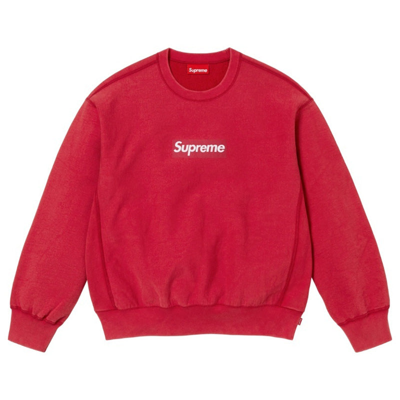Supreme Washed Box Logo SS 25 Sweatshirt