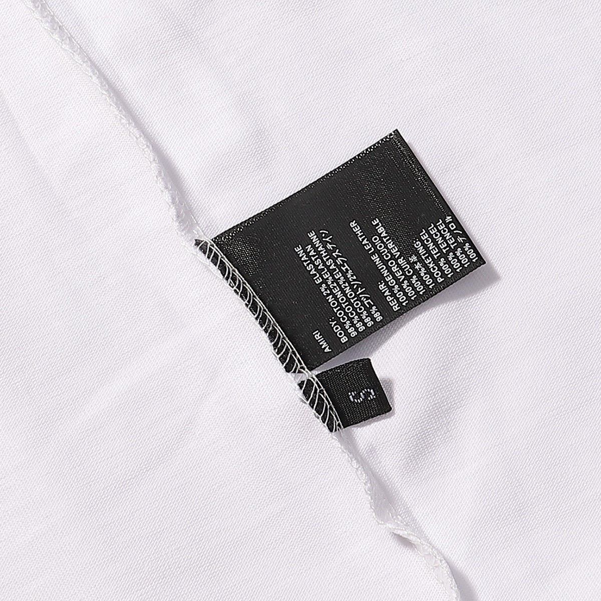 AMIRI Logo crystal-embellished cotton T-shirt AMIRI