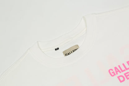 Gallery Dept Pink printed T-shirt