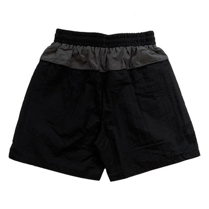 RHUDE Colorblock embroidered letters Shorts